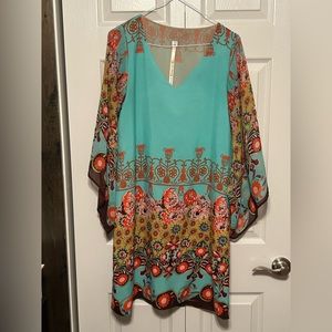 Anthropologie Uncle Frank Womens Size XS‎ Shift Knee-length Floral Dress